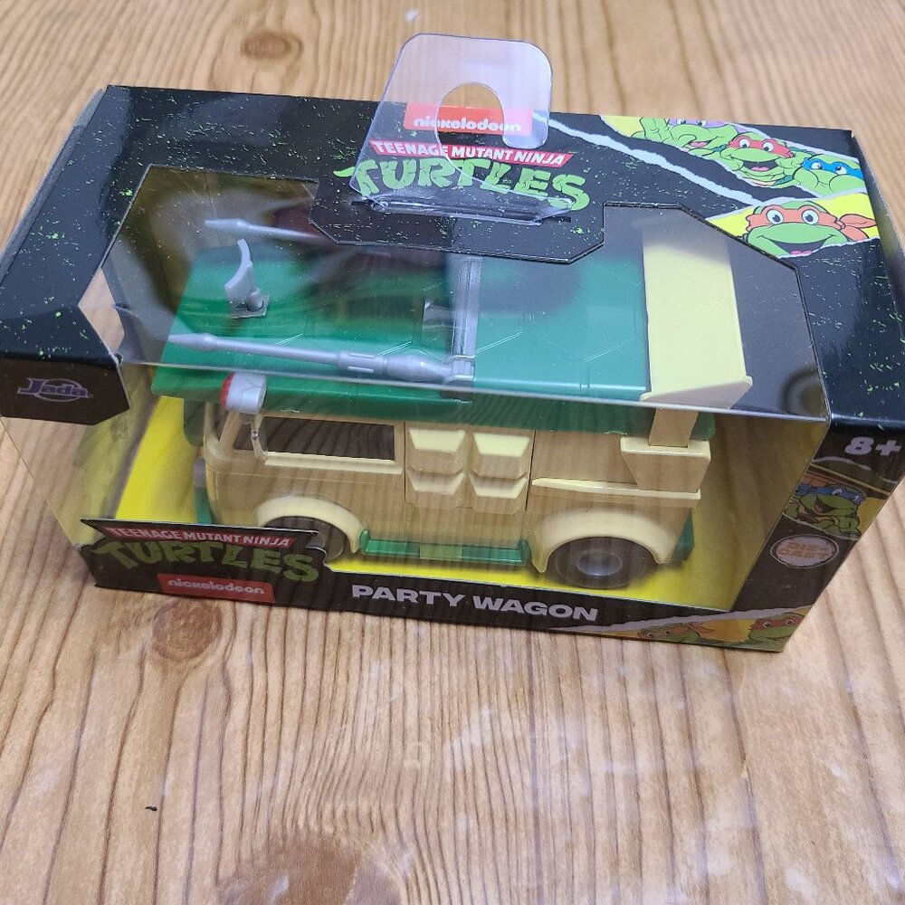 Party Wagon TMNT Jada Die-Cast car (1:64 scale) NEW